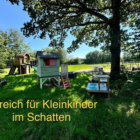 Hof Vierzehnender Im Hohen Venn - 70Qm Fachwerk-Studio - Grosses Wohn-Schlafzimmer Mit Dachterrasse Und Kaminofen - Separate Kueche - Perfekt Fuer Paare - Monschau - Eifel - Hunde Willkommen - Islandpferde Esterno foto