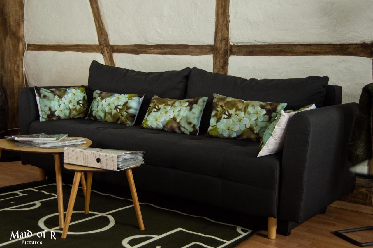 Hof Vierzehnender Im Hohen Venn - 70Qm Fachwerk-Studio - Grosses Wohn-Schlafzimmer Mit Dachterrasse Und Kaminofen - Separate Kueche - Perfekt Fuer Paare - Monschau - Eifel - Hunde Willkommen - Islandpferde Esterno foto