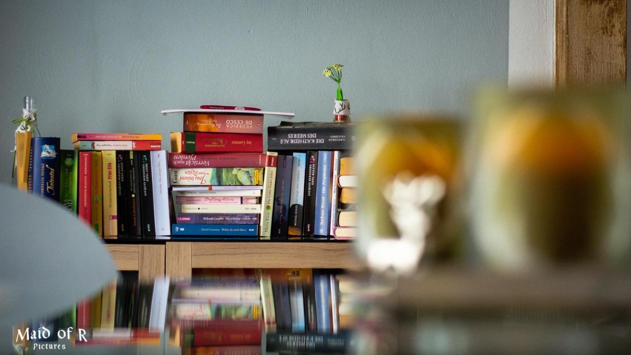 Hof Vierzehnender Im Hohen Venn - 70Qm Fachwerk-Studio - Grosses Wohn-Schlafzimmer Mit Dachterrasse Und Kaminofen - Separate Kueche - Perfekt Fuer Paare - Monschau - Eifel - Hunde Willkommen - Islandpferde Esterno foto