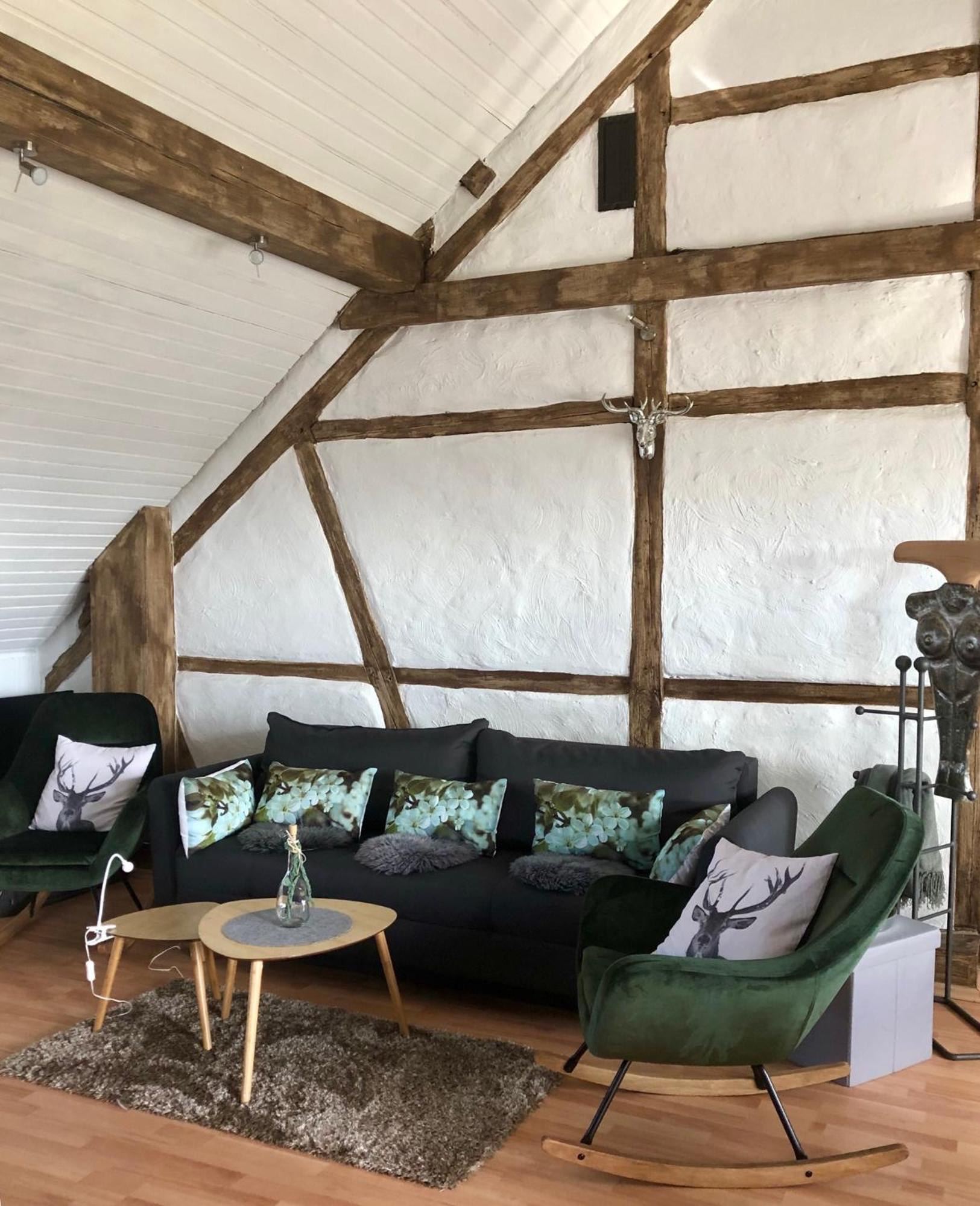 Hof Vierzehnender Im Hohen Venn - 70Qm Fachwerk-Studio - Grosses Wohn-Schlafzimmer Mit Dachterrasse Und Kaminofen - Separate Kueche - Perfekt Fuer Paare - Monschau - Eifel - Hunde Willkommen - Islandpferde Esterno foto